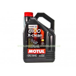 MOTUL 8100 X-clean+ 5W-40